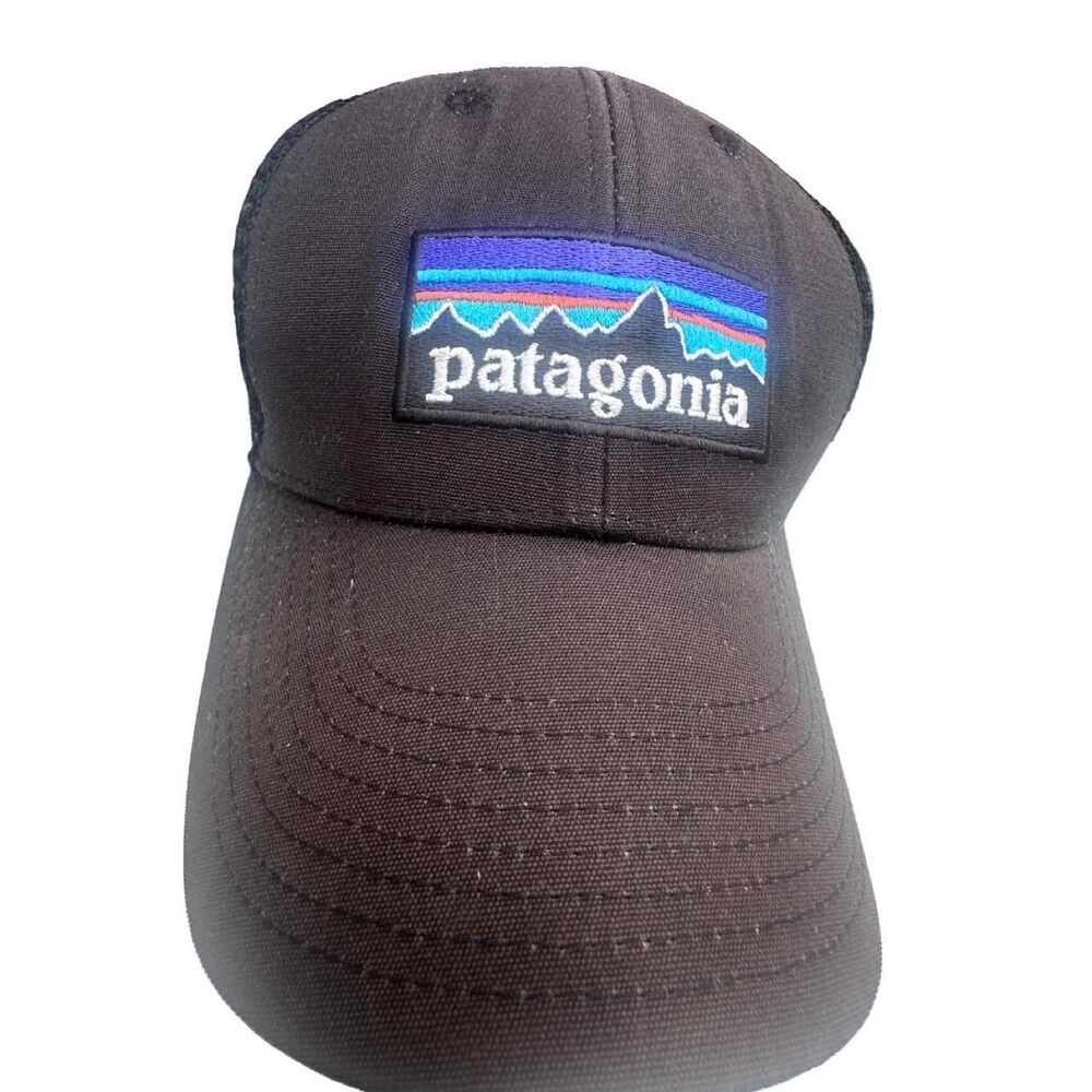Patagonia Men's Black and Brown Hat